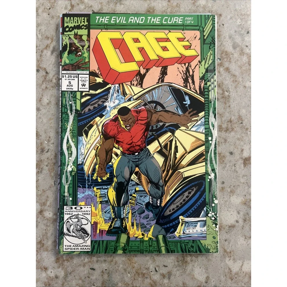 Marvel Comics Cage‎ #1-6 (1992) NM-Mint Lot of 6